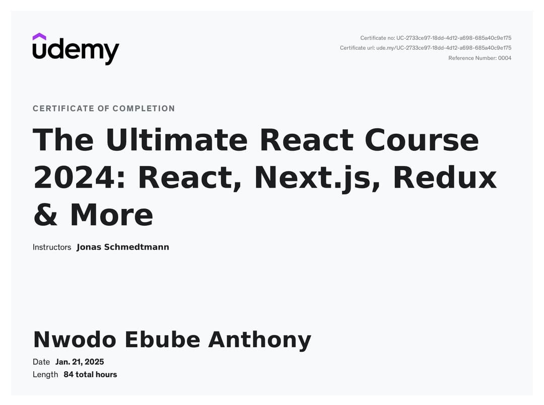 Modern React, Next.js and Redux